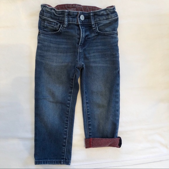 Gap jeans with red lining - Picture 2 of 5